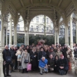 La foto que me envi don Miguel del grupo de Andalucia que visito La Repblica Checa en la primavera del 2008, la foto les saqu de todo el grupo en la Columnata del parque en Karlovy Vary