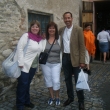 Yo y mi pareja Elkin con mis clientes canarios en Kutn Hora inscrita por La Repblica Checa en la UNESCO desde el 1995, agosto de 2010