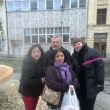 El 24 de febrero de 2017 en Karlovy Vary con una mixta familia de Espaa compuesta por el padre asturiano, la madre de origen mexicano y su hija de origen chino.