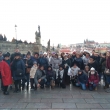 40 felices euatorianos que viven y trabajan en Milano en la escapada a Praga por un da el 8 de diciembre de 2017