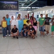 Grupo Lidia - muy muy muy simptico de Canarias en el aeropuerto de Praga (11 - 18 - 8 - 07)