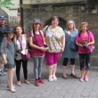 Con Elena y su grupo de amigos (mallorquines) muy buenos que se decidieron terminar su crucero fluvial por Danubio en Praga (que me encant), julio 2015 en el Barrio Judo de Praga